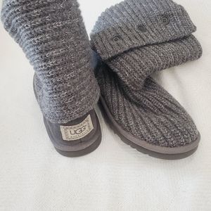 UGG Boots fold over knit